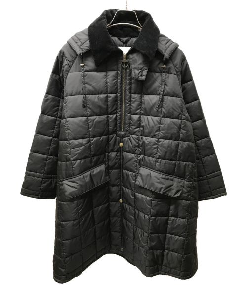 Barbour（バブアー）Barbour (バブアー) 6(ROKU) BEAUTY&YOUTH (ロク ビューティーアンドユース) 別注QUILTED PONCHO/2102386/キルティングポンチョ ブラック サイズ:38の古着・服飾アイテム