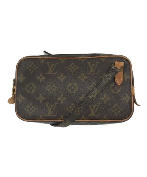 LOUIS VUITTON（ルイ ヴィトン）LOUIS VUITTON (ルイ ヴィトン) マルリーバンドリエール ショルダーポーチ ブラウンの古着・服飾アイテム