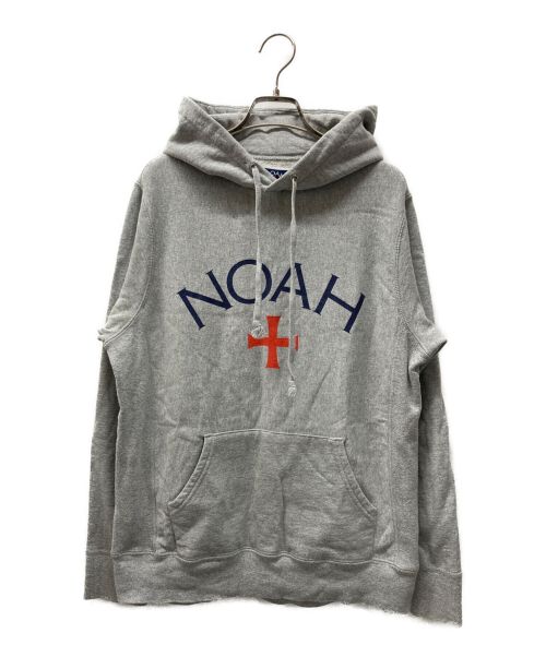 Noah（ノア）Noah (ノア) NYC Core Logo HOODIE グレー サイズ:Sの古着・服飾アイテム