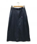 THE NORTHFACE PURPLELABELザ・ノースフェイス パープルレーベル）の古着「Denim Field Skirt / デニムスカート」｜インディゴ