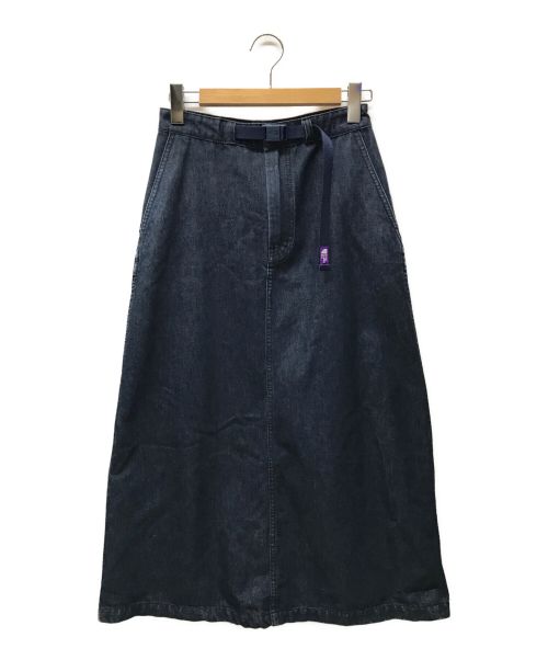 THE NORTHFACE PURPLELABEL（ザ・ノースフェイス パープルレーベル）THE NORTHFACE PURPLELABEL (ザ ノースフェイス パープルレーベル) Denim Field Skirt / デニムスカート インディゴ サイズ:WSの古着・服飾アイテム