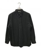 AURALEEオーラリー）の古着「FINX SHUTTLE OX SHIRTS」｜ブラック