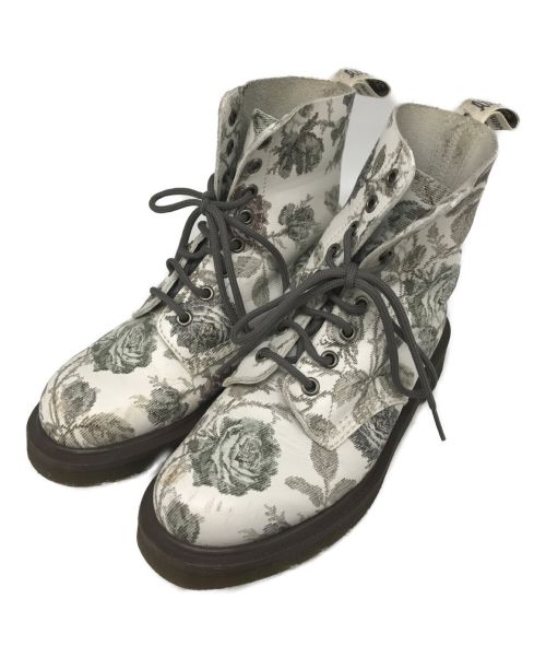 Dr.Martens（ドクターマーチン）Dr.Martens (ドクターマーチン) PASCAL 8ホールシューズ アイボリー サイズ:UK4の古着・服飾アイテム