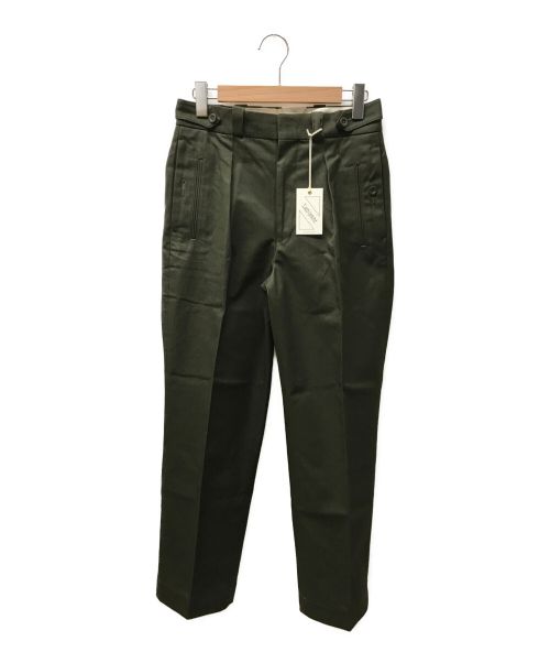 Tangent（タンジェント）Tangent (タンジェント) French Army Adjuster Trousers フレンチアーミアジャスタートラウザーズ TAN-P04-21203 ミリタリーグリーン サイズ:44の古着・服飾アイテム