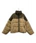 doublet（ダブレット）の古着「ORGANDIE WRAPPED PUFFER JACKET 22AW10BL145 フェイクファー中綿ジャケット」｜ベージュ