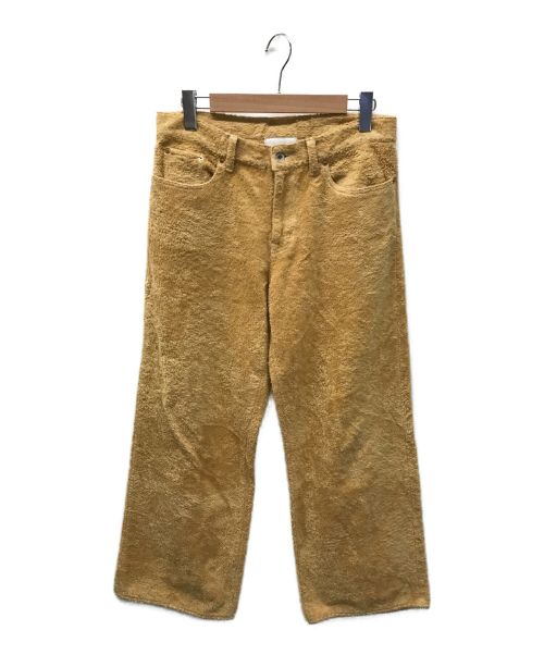 doublet（ダブレット）doublet (ダブレット) FUZZY LOW-RISE BUGGY PANTS BEIGE ベージュ サイズ:不明の古着・服飾アイテム