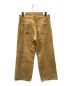 doublet (ダブレット) FUZZY LOW-RISE BUGGY PANTS BEIGE ベージュ サイズ:不明：11800円