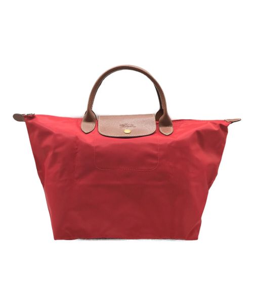 LONGCHAMP（ロンシャン）LONGCHAMP (ロンシャン) ル・プリアージュ ハンドバッグ ルージュレッドの古着・服飾アイテム