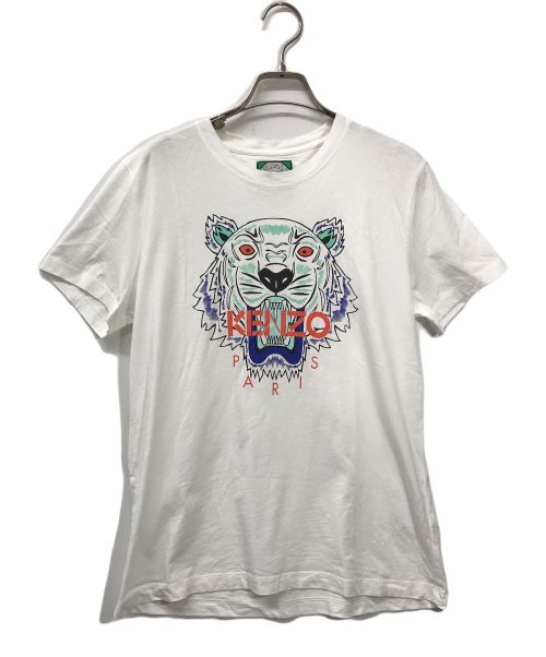 KENZO（ケンゾー）KENZO (ケンゾー) ロゴプリントTシャツ/F552TS7214yv ホワイト サイズ:Lの古着・服飾アイテム