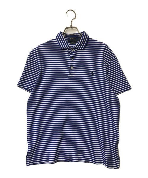 POLO RALPH LAUREN（ポロ・ラルフローレン）POLO RALPH LAUREN (ポロ・ラルフローレン) ポロシャツ POLO RALPH LAUREN ポロ・ラルフローレン ブルー サイズ:Mの古着・服飾アイテム