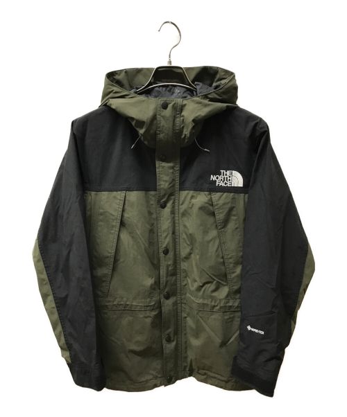 THE NORTH FACE（ザ ノース フェイス）THE NORTH FACE (ザ ノース フェイス) マウンテンライトジャケット MOUNTAIN LIGHT JACKET GORE-TEX ゴアテックス NP62236 カーキ サイズ:Sの古着・服飾アイテム