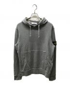 STONE ISLANDストーンアイランド）の古着「GARMENT DYED HOODIE ガーメントダイフーディ 101564151」｜グレー