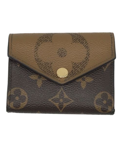 LOUIS VUITTON（ルイ ヴィトン）LOUIS VUITTON (ルイ ヴィトン) ポルトフォイユ ゾエ モノグラム ジャイアント リバースコンパクトウォレット M80725の古着・服飾アイテム