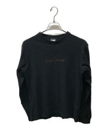 New Era×YOHJI YAMAMOTO（ニューエラ×ヨウジヤマモト）の古着「NEW ERA LS TEE」｜ブラック