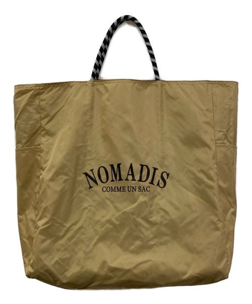 NOMADIS（ノマディス）NOMADIS (ノマディス) トートバッグ リバーシブルトートバッグ ベージュの古着・服飾アイテム