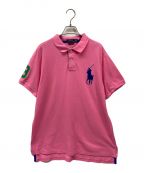 POLO RALPH LAURENポロ・ラルフローレン）の古着「ポロシャツ POLO RALPH LAUREN ポロラルフローレン PRL 710560846013」｜ピンク