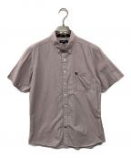 BURBERRY LONDONバーバリーロンドン）の古着「ボタンダウンシャツ BURBERRY LONDON バーバリー ロンドン BDshirt チェックシャツ A1M61-342-17」｜ボルドー