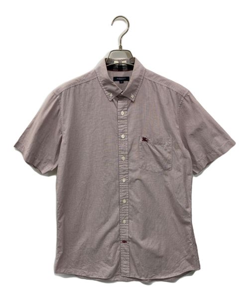 BURBERRY LONDON（バーバリーロンドン）BURBERRY LONDON (バーバリー ロンドン) ボタンダウンシャツ BURBERRY LONDON バーバリー ロンドン BDshirt チェックシャツ A1M61-342-17 ボルドー サイズ:Mの古着・服飾アイテム