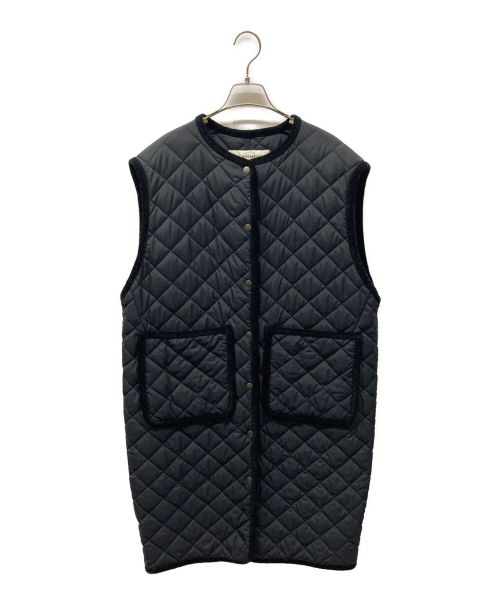 THE SHINZONE（ザ シンゾーン）THE SHINZONE (ザ シンゾーン) SLEEVELESS QUILTING COAT ブラック サイズ:Fの古着・服飾アイテム