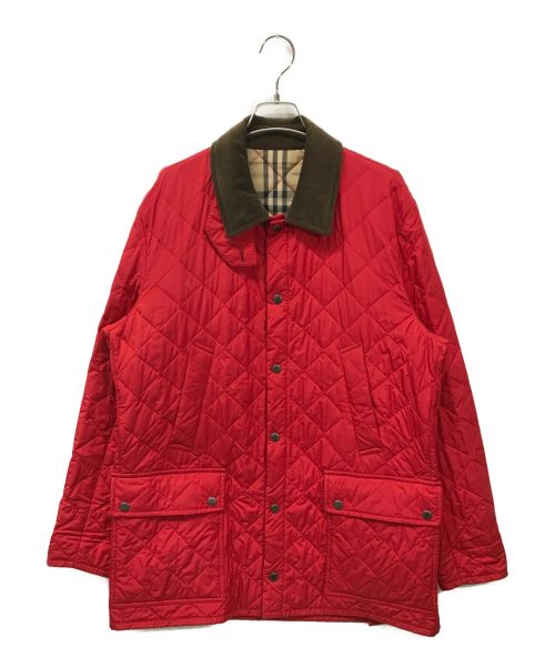 BURBERRY LONDON（バーバリーロンドン）BURBERRY LONDON (バーバリーロンドン) キルティングジャケット レッド サイズ:下記参照の古着・服飾アイテム