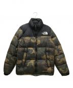 THE NORTH FACEザ ノース フェイス）の古着「Novelty Nuptse Jacket ノベルティーヌプシジャケット ND91842」｜オリーブ