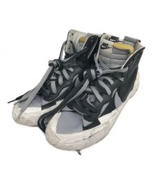 NIKE×sacai（ナイキ×サカイ）の古着「BLAZER MID Black/Wolf Grey ブレザー ミッド "ブラック グレー" BV0072-002」｜ブラック