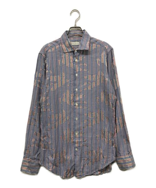 ETRO（エトロ）ETRO (エトロ) ホースプリントマルチカラーシャツ　 マルチカラー サイズ:39の古着・服飾アイテム