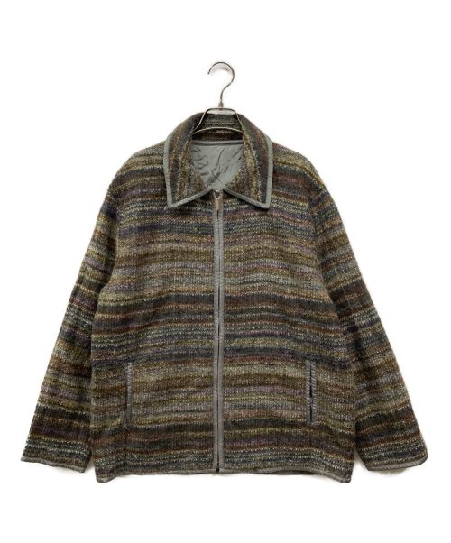 missoni（ミッソーニ）missoni (ミッソーニ) リバーシブルジャケット ライトグレー サイズ:50の古着・服飾アイテム