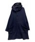 Y's（ワイズ）の古着「COTTON JERSEY HOODED COAT コットンジャージーフーデットコート YR-T04-060 YOHJI YAMAMOTO ヨウジヤマモト」｜ネイビー