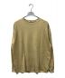 AURALEE（オーラリー）の古着「LUSTER PLAITING L/S TEE ラスタープレーティング 長袖 Tシャツ  A00SP01GT」｜ベージュ