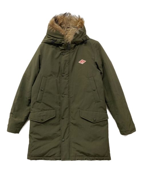 DANTON（ダントン）DANTON (ダントン) ファーダウンコート 15A-FA-002 カーキ サイズ:34の古着・服飾アイテム