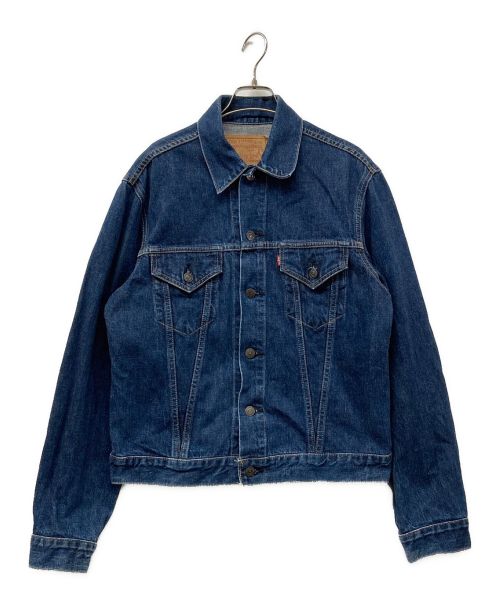 LEVI'S（リーバイス）LEVI'S (リーバイス) 90's 3rd復刻デニムジャケット Gジャン トラッカーデニムジャケット 71557 日本製 ボタン裏J22 インディゴ サイズ:42の古着・服飾アイテム