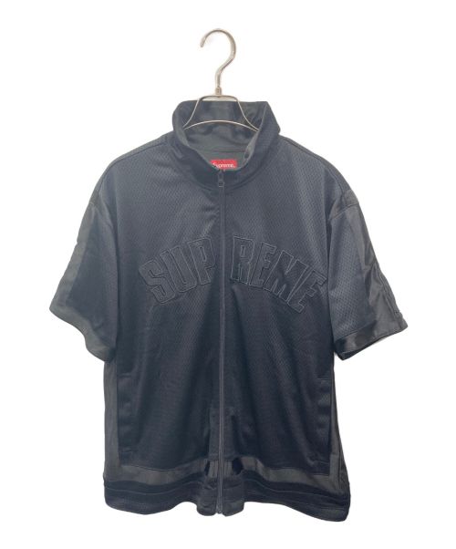 SUPREME（シュプリーム）SUPREME (シュプリーム) Mesh Warm Up Top/21SS/メッシュ ブラック サイズ:SIZE Mの古着・服飾アイテム