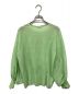 AMERI（アメリ）の古着「MEDI LACE JACQUARD KNIT　02110130460」｜グリーン