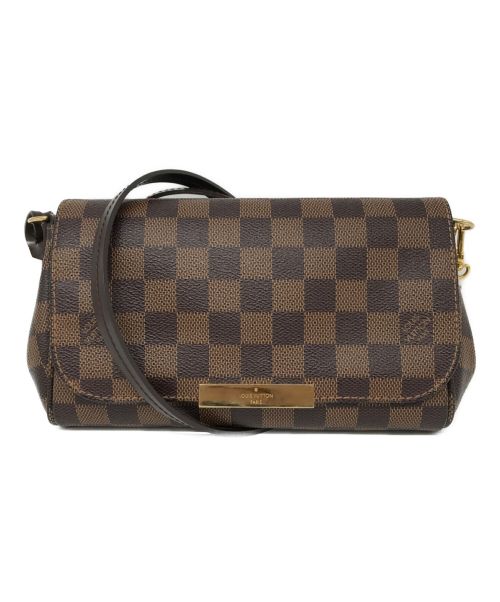 LOUIS VUITTON（ルイ ヴィトン）LOUIS VUITTON (ルイ ヴィトン) フェイボリットPM N41276 ショルダーバッグ ミニバッグ ダミエ ブラウン サイズ:PMの古着・服飾アイテム