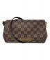 LOUIS VUITTON（ルイ ヴィトン）の古着「フェイボリットPM N41276 ショルダーバッグ ミニバッグ ダミエ」｜ブラウン