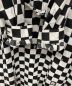 中古・古着 Hysteric Glamour (ヒステリックグラマー) G.V.G.V (ジーヴィージーヴィー) CHECKERED PATTERN RAYON DRESS ブラック×ホワイト サイズ:ー：6800円