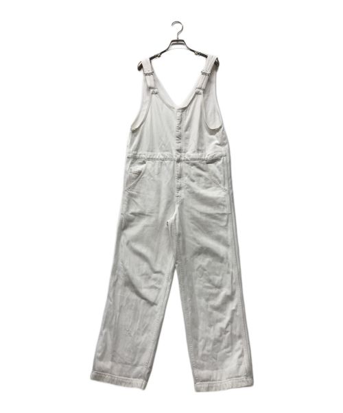 Spick and Span（スピックアンドスパン）Spick and Span (スピックアンドスパン) 5 1/2 LEAN-LUNE OVERALL ホワイト サイズ:SIZE Mの古着・服飾アイテム