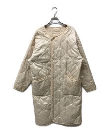 HYKE（ハイク）の古着「QUILTED LINER COAT/キルテッド ライナー コート」｜アイボリー