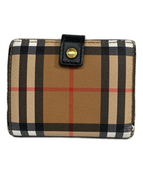 BURBERRY（バーバリー）BURBERRY (バーバリー) 財布 コンパクトウォレット ノヴァチェック TIVTIT1265 ベージュ サイズ:-の古着・服飾アイテム