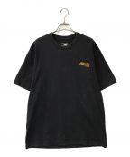 THE NORTH FACEザ ノース フェイス）の古着「S/S One Point Graphic Tee THE NORTH FACE ザ ノース フェイス ブラック ゴールド NT32334」｜ブラック