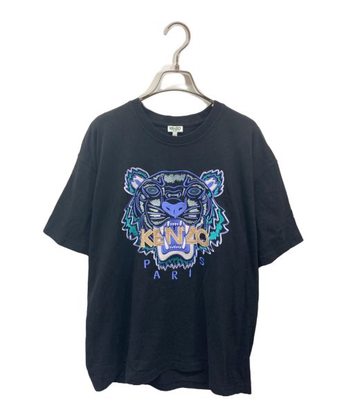 KENZO（ケンゾー）KENZO (ケンゾー) Tiger T-shirt/タイガー-Tシャツ/FA55TS0904V9 ブラック サイズ:XLの古着・服飾アイテム