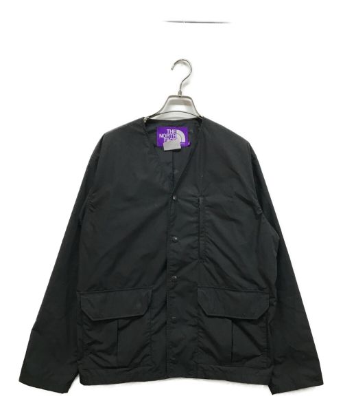 THE NORTHFACE PURPLELABEL（ザ・ノースフェイス パープルレーベル）THE NORTHFACE PURPLELABEL (ザ・ノースフェイス パープルレーベル) nanamica (ナナミカ) Midweight 65/35 Hopper Field Cardigan NP2102N ブラック サイズ:Mの古着・服飾アイテム