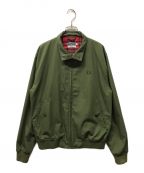 FRED PERRYフレッドペリー）の古着「HARRINGEON JACKET(ハリントンジャケット)J1170」｜オリーブ