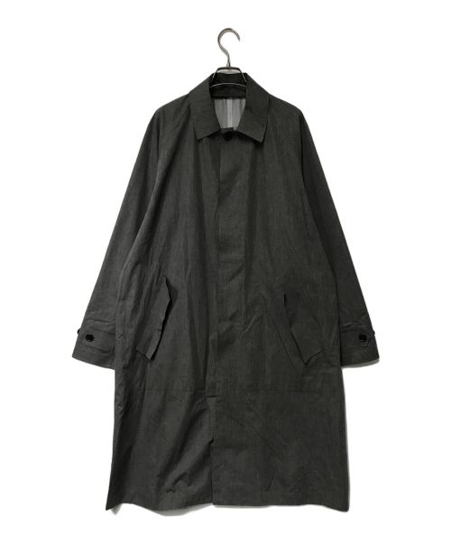 DESCENTE（デサント）DESCENTE (デサント) SOUTIEN COLLAR COAT ステンカラーコート DESCENTE デサント ポリウレタン加工 ラグランコート DUI3652 グレー サイズ:Lの古着・服飾アイテム