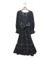 Her lip to（ハーリップトゥ）の古着「Signs of Autumn Belted Dress/1213305049/デニムライクドレス」｜インディゴ