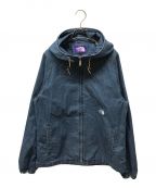 THE NORTHFACE PURPLELABELザ・ノースフェイス パープルレーベル）の古着「シャンブレーマウンテンウインドパーカー」｜インディゴ