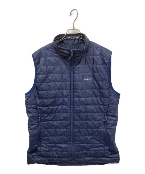 Patagonia（パタゴニア）Patagonia (パタゴニア) NANO PUFF VEST/84242 ネイビー サイズ:Mの古着・服飾アイテム