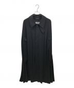 Yohji Yamamoto pour hommeヨウジヤマモト プールオム）の古着「WOOL SMOOTH CLOAK」｜ブラック