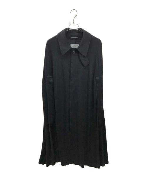 Yohji Yamamoto pour homme（ヨウジヤマモト プールオム）Yohji Yamamoto pour homme (ヨウジヤマモト プールオム) WOOL SMOOTH CLOAK ブラック サイズ:2の古着・服飾アイテム